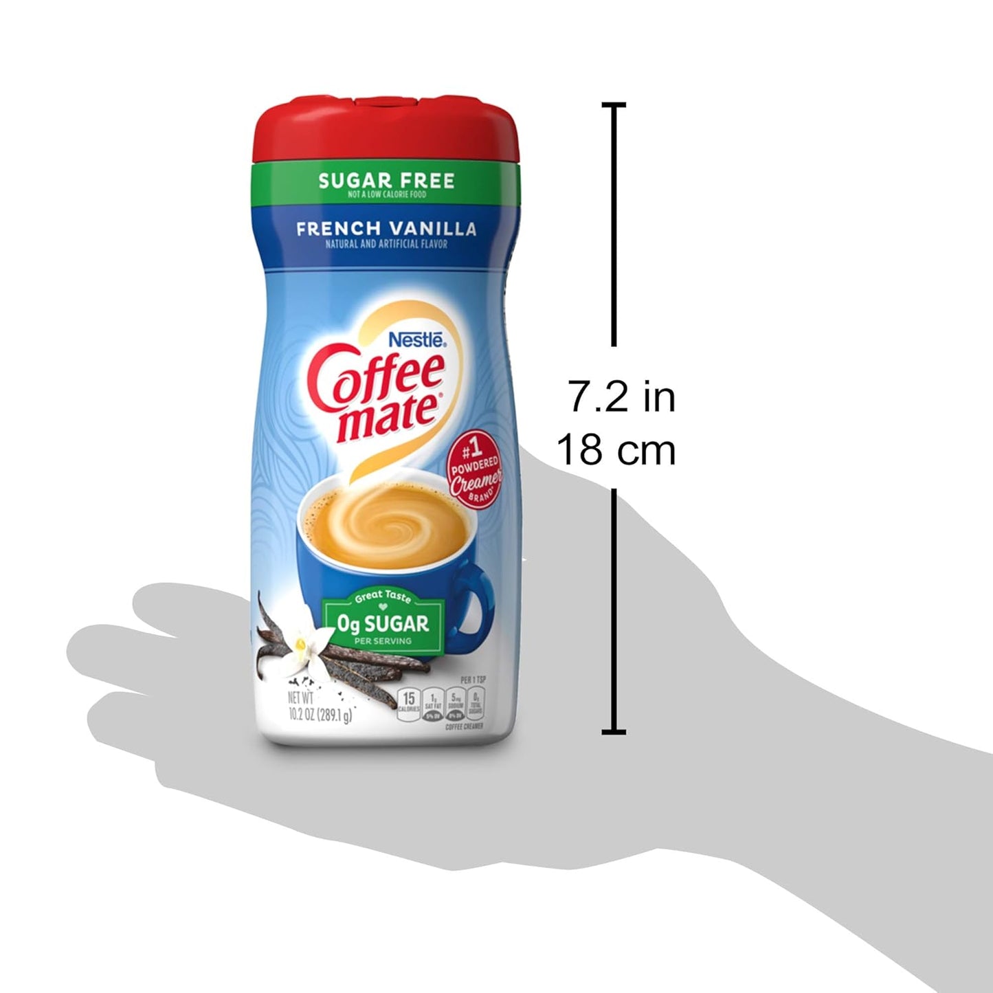 Nestlé Coffee Mate Sugar Free French Vanilla Flavour Coffee Creamer 289 g