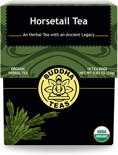 Buddha Teas - Chaga Tea - Organic Herbal Tea - For Cognitive Balance & Overall Health - With Chaga Mushroom, Antioxidants & B Vitamins - Caffeine Free - OU Kosher - 18 Tea Bags (Pack of 1)
