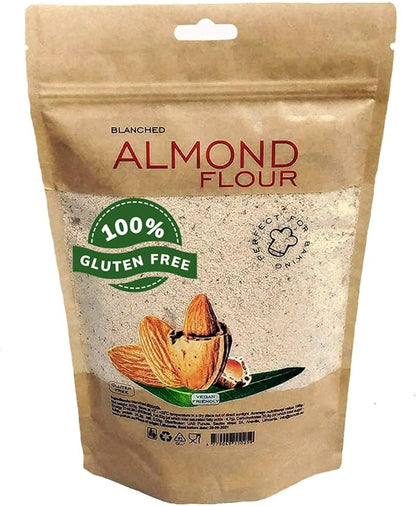 Almond Flour 1 kg, 100% Extra Fine Blanched Natural, Low Carb Gluten Free Flour. Almond Flour 1kg. For Low Calorie Snacks