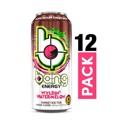 Bang Energy Nectarine Blueberry, Sugar-Free Energy Drink , 16-Ounce.