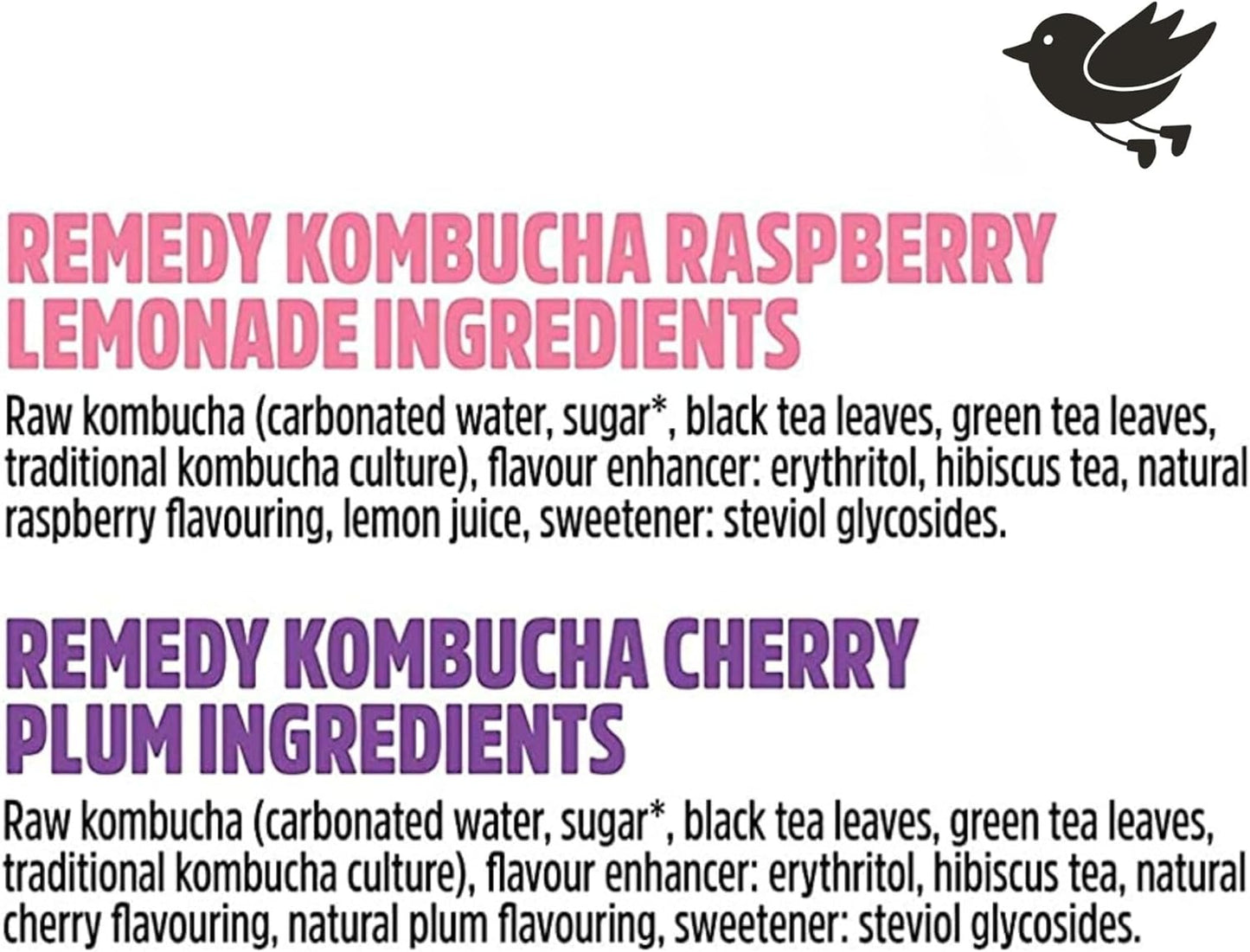 Remedy Natural Energy Drink - Tropical Twist - Natural Caffeine - Sugar Free & Low Calorie - Kombucha Energy Drink with Probiotics for Gut Health - 250ml