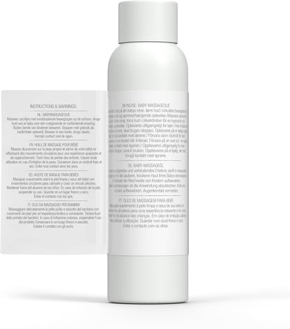 Dr Organic Baby Massage Oil with Calendula, Sensitive Skin, Soothing & Bonding Massage, Dermatologically Tested, Natural, Vegan, Cruelty-Free, Paraben & SLS Free, Certified Organic, 150ml