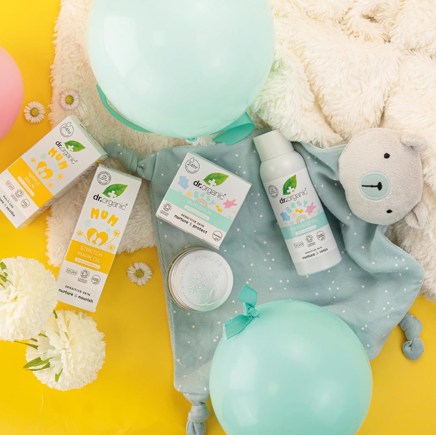 Dr Organic Baby Bum Balm with Calendula, 50ml
