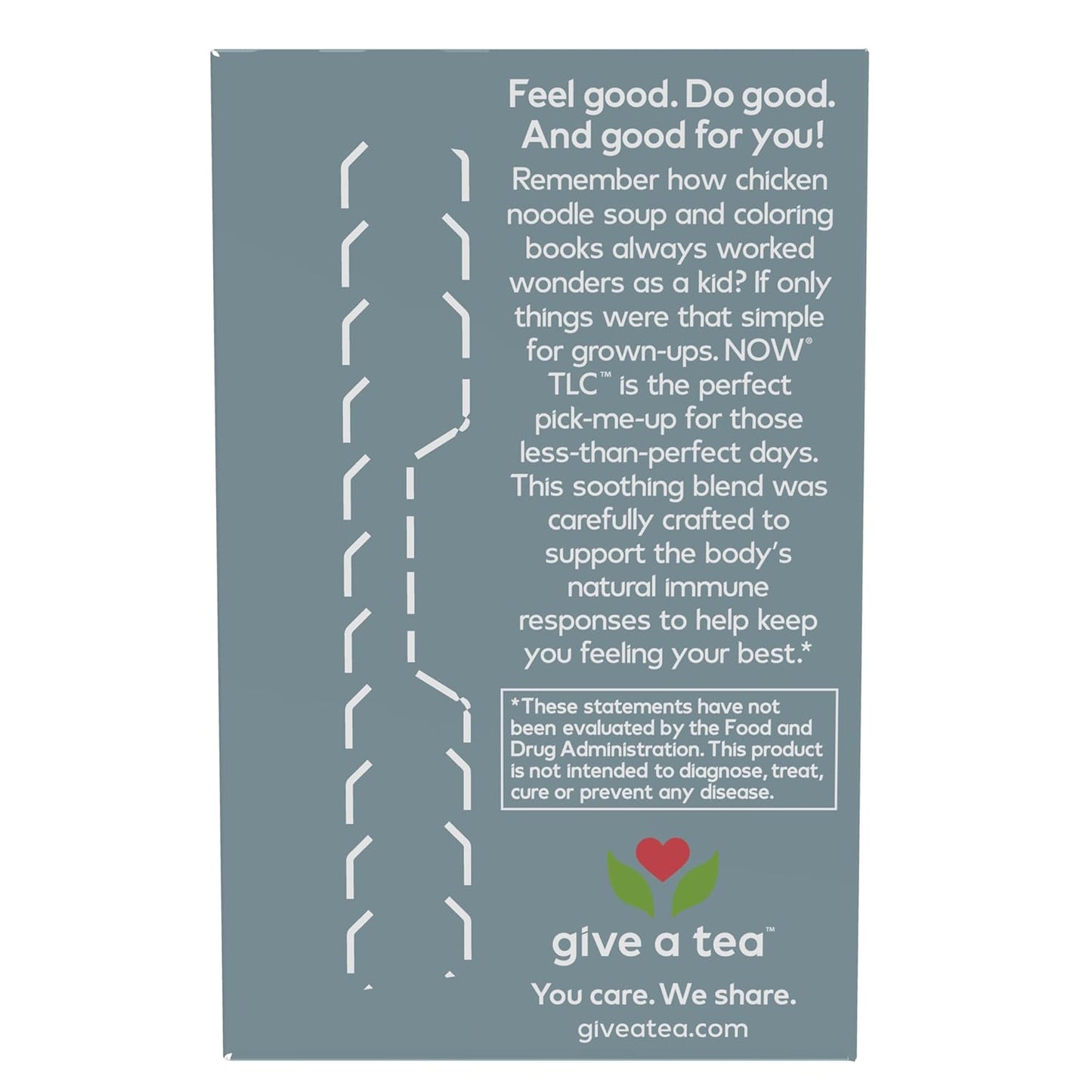 Give A Tea TLC Throat & Lung Care Elderberry Tea Blend, Caffeine-Free, Kosher, Halal, Non-GMO, 24 Tea Bags, 1.7 Ounce (Pack of 6)