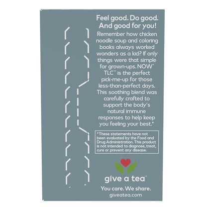Give A Tea TLC Throat & Lung Care Elderberry Tea Blend, Caffeine-Free, Kosher, Halal, Non-GMO, 24 Tea Bags, 1.7 Ounce (Pack of 6)