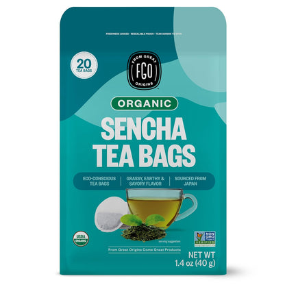 FGO Organic Milk Thistle Tea, 100 Count, Eco-Conscious Herbal Tea Bags, Resealable Bag, Caffeine Free, Packaging May Vary (Pack of 1)