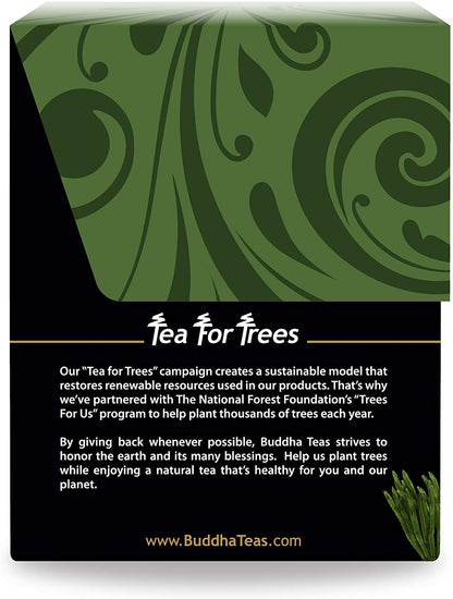 Buddha Teas - Chaga Tea - Organic Herbal Tea - For Cognitive Balance & Overall Health - With Chaga Mushroom, Antioxidants & B Vitamins - Caffeine Free - OU Kosher - 18 Tea Bags (Pack of 1)