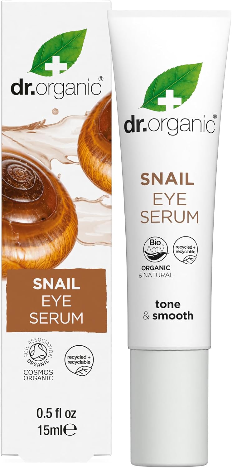 Organic Snail Gel Anti Aging Eye Serum, 15 ml