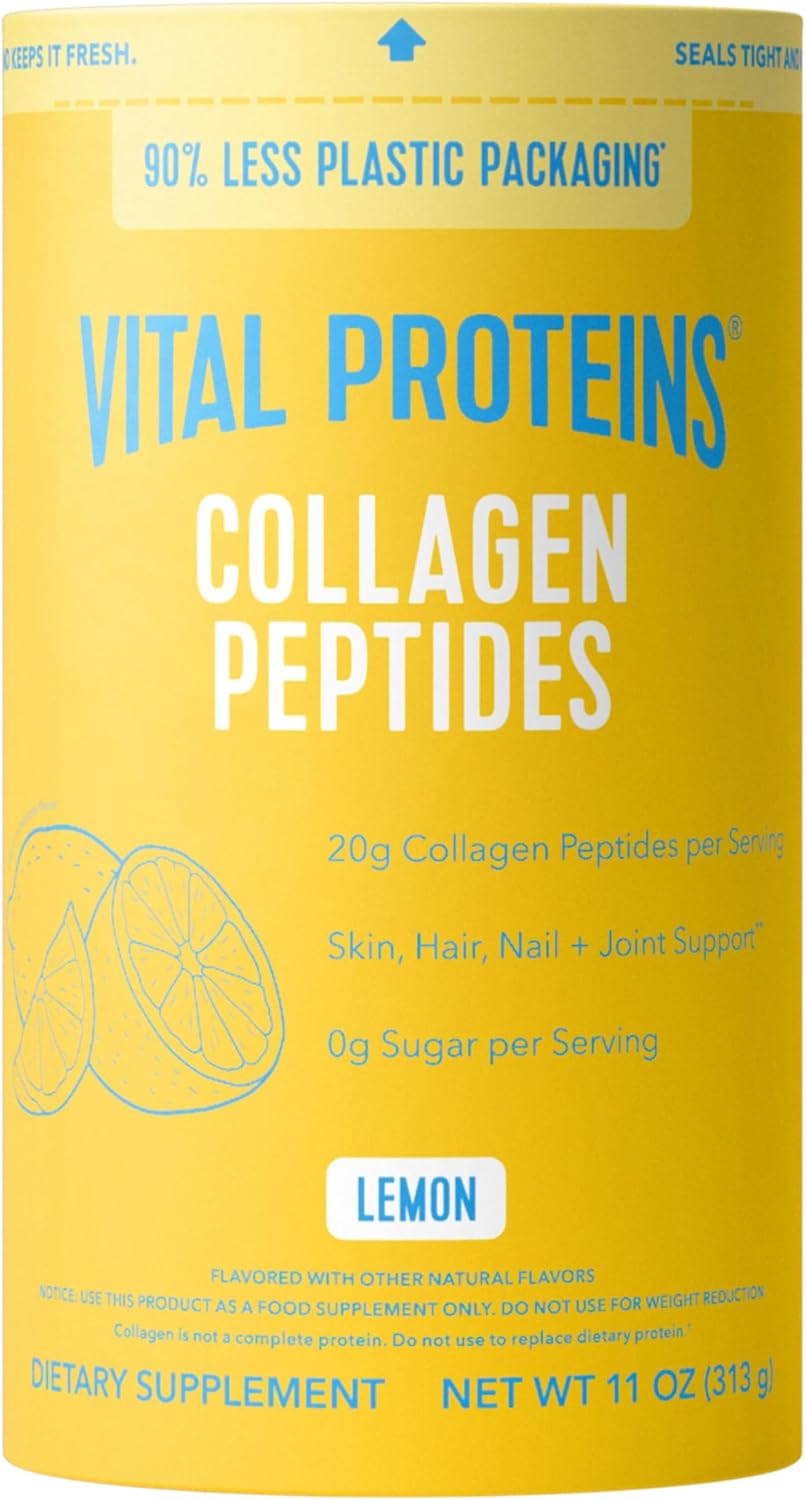 Vital Proteins Grass Fed Collagen Powder Supplement (Type I, III) for Skin Hair Nail Joint - Hydrolyzed Collagen, Grass Fed, Dairy and Gluten Free - Chocolate Flavor, 17.1 oz Canister