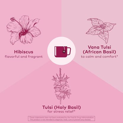 ORGANIC INDIA Tulsi Moringa Tea Bags - Holy Basil, Lemongrass, Moringa Leaves, Stress Relieving & Nourishing, Immune Support Tea, Vegan, Certified Organic, Caffeine-Free - 18 Infusion Bags, 6 Pack