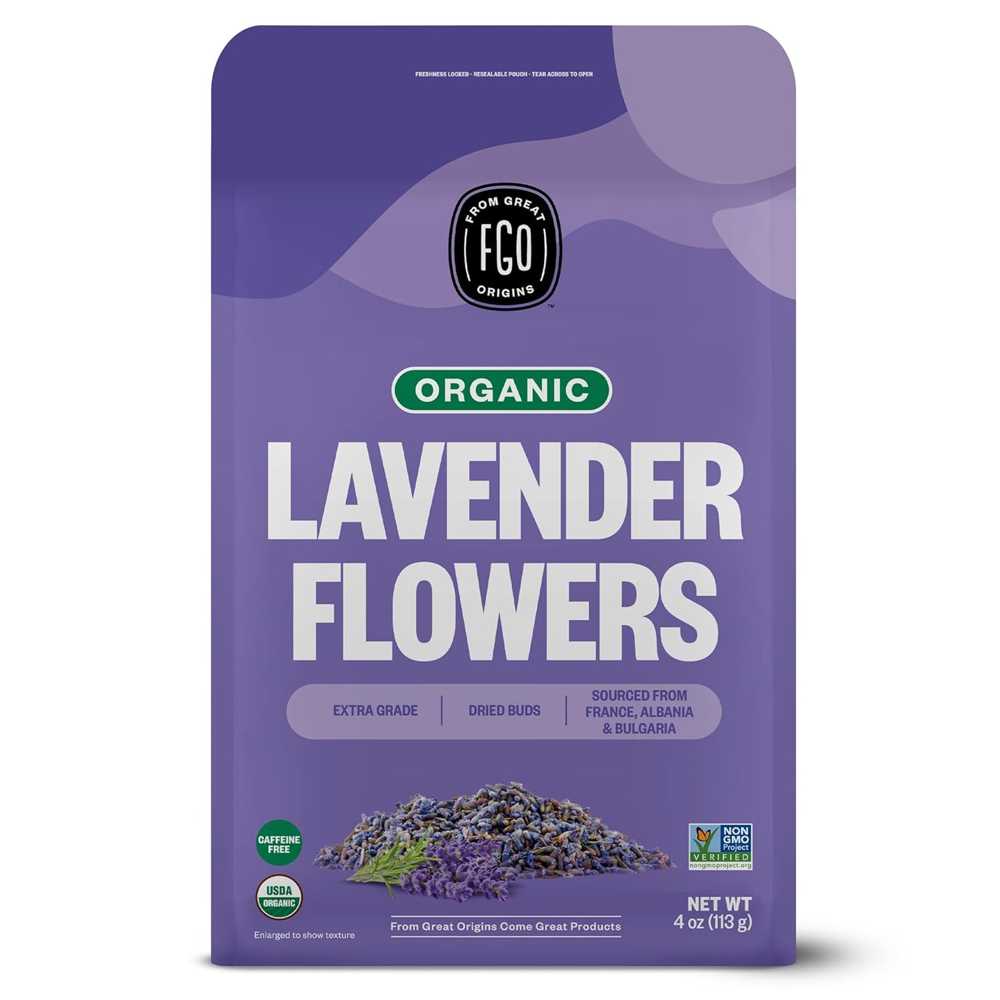 FGO Organic Milk Thistle Tea, 100 Count, Eco-Conscious Herbal Tea Bags, Resealable Bag, Caffeine Free, Packaging May Vary (Pack of 1)