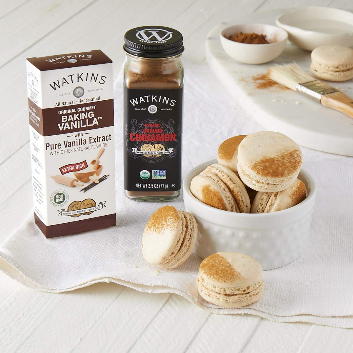 Watkins Organic Pure Vanilla Alcohol Free Flavoring, 2 Fl. Oz (Pack of 1)