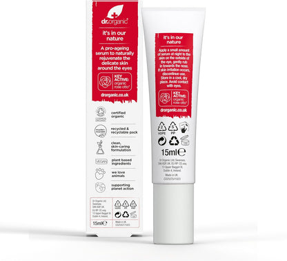 DR ORGANIC Rose Eye Serum, 15 ml