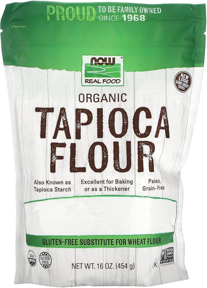 Now Foods Organic Tapioca Flour 16 Oz