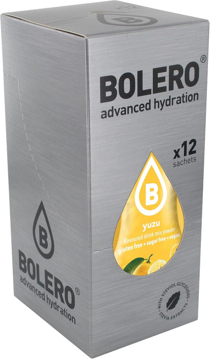 Bolero Advanced Hydration Sugar Free Instant Drink (YUZU) 9g x 1 sachets