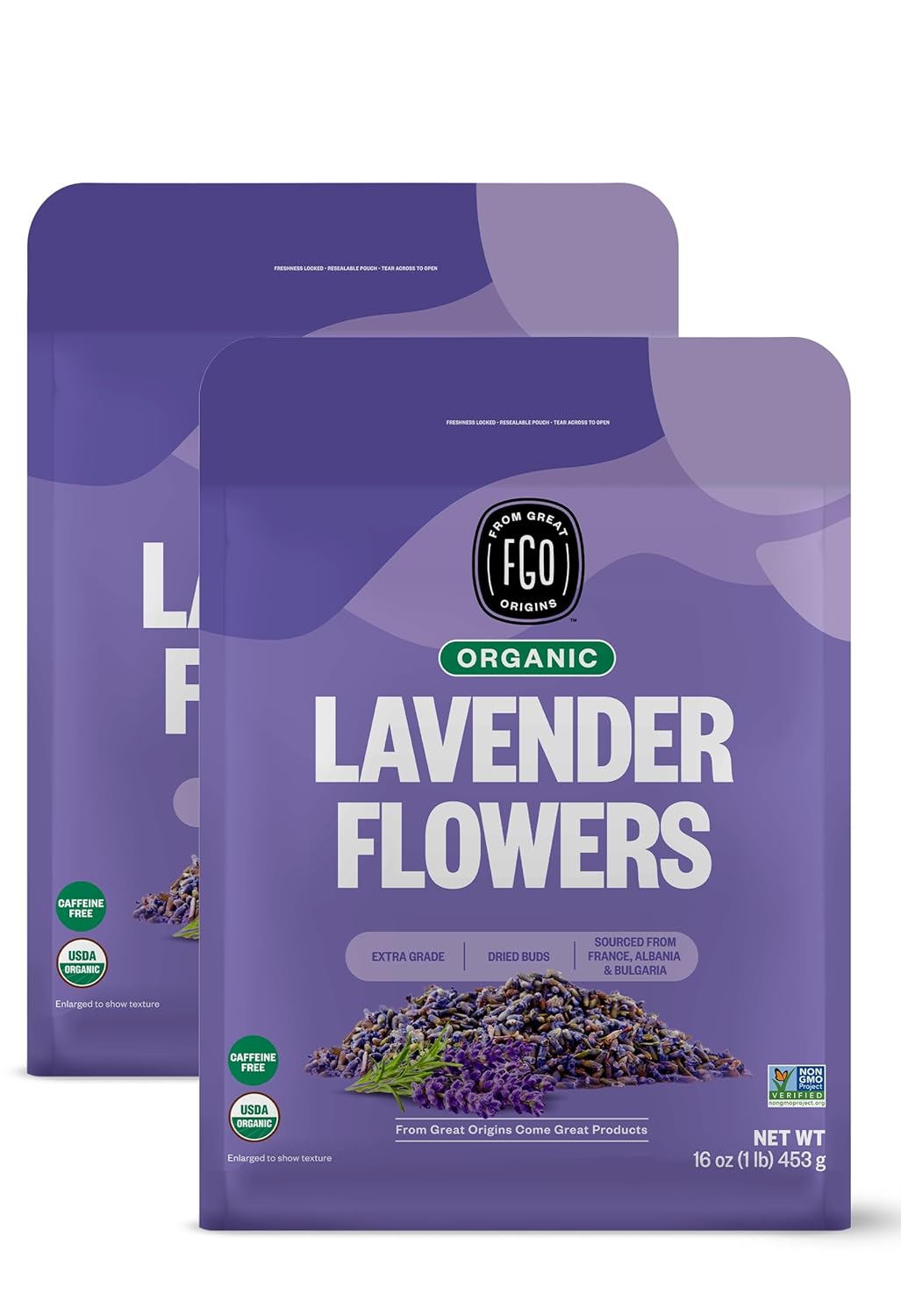 FGO Organic Milk Thistle Tea, 100 Count, Eco-Conscious Herbal Tea Bags, Resealable Bag, Caffeine Free, Packaging May Vary (Pack of 1)