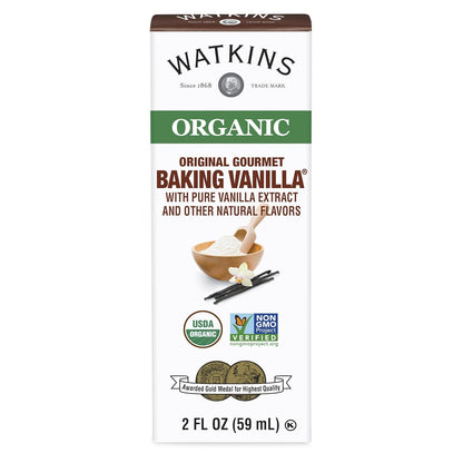 Watkins Organic Pure Vanilla Alcohol Free Flavoring, 2 Fl. Oz (Pack of 1)
