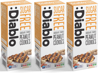 Diablo No Added Sugar Digestive Cookies – Low Sugar Snacks, Cookies Biscuits for All, Sweetened with Maltitol, Ideal for Gifting, Festive Hampers, Holiday Events & Special Occasions – 150g Pack of 1
