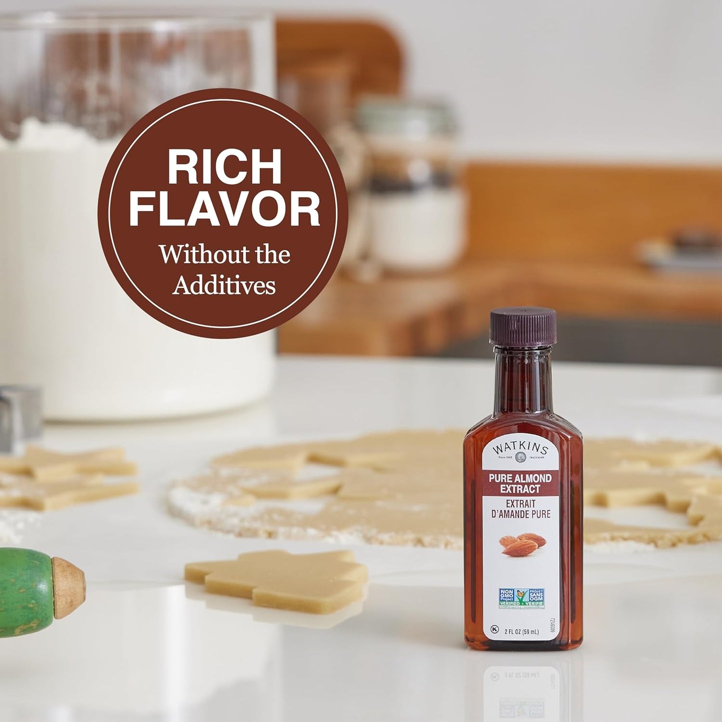 Watkins Organic Pure Vanilla Alcohol Free Flavoring, 2 Fl. Oz (Pack of 1)