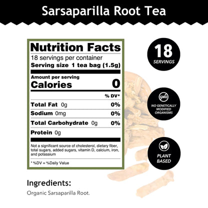 Buddha Teas Organic Dandelion Root Tea – 18 Bleach-Free Tea Bags – Caffeine-Free Tea with a Rich, Earthy Taste, Natural Source of Vitamins, Minerals, and Antioxidants, Kosher, GMO-Free