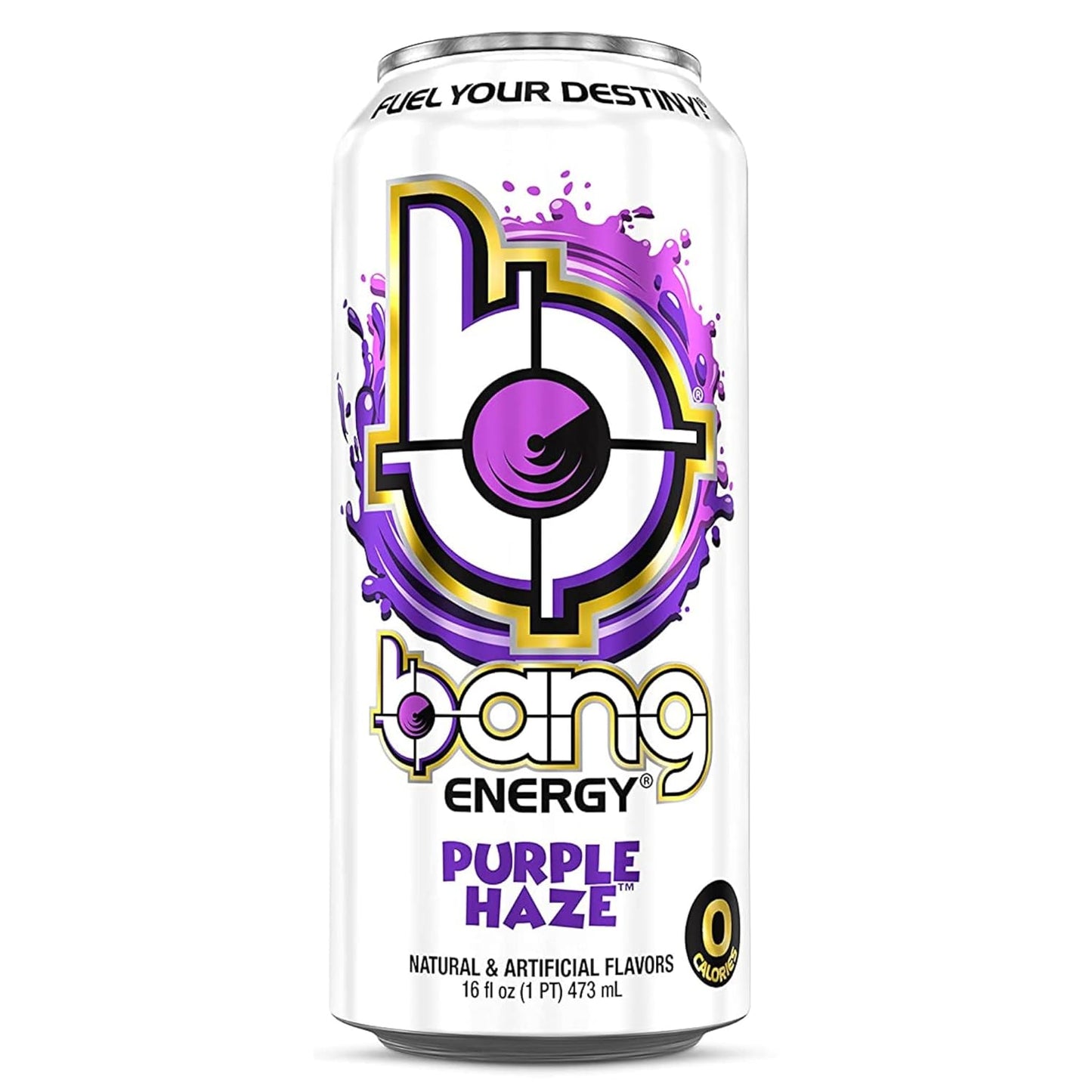 Bang Energy Nectarine Blueberry, Sugar-Free Energy Drink , 16-Ounce.