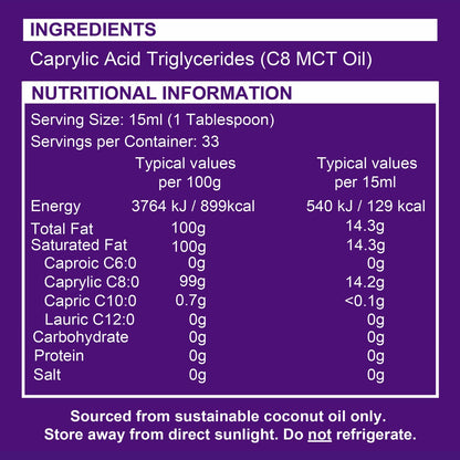Pure C8 MCT Oil