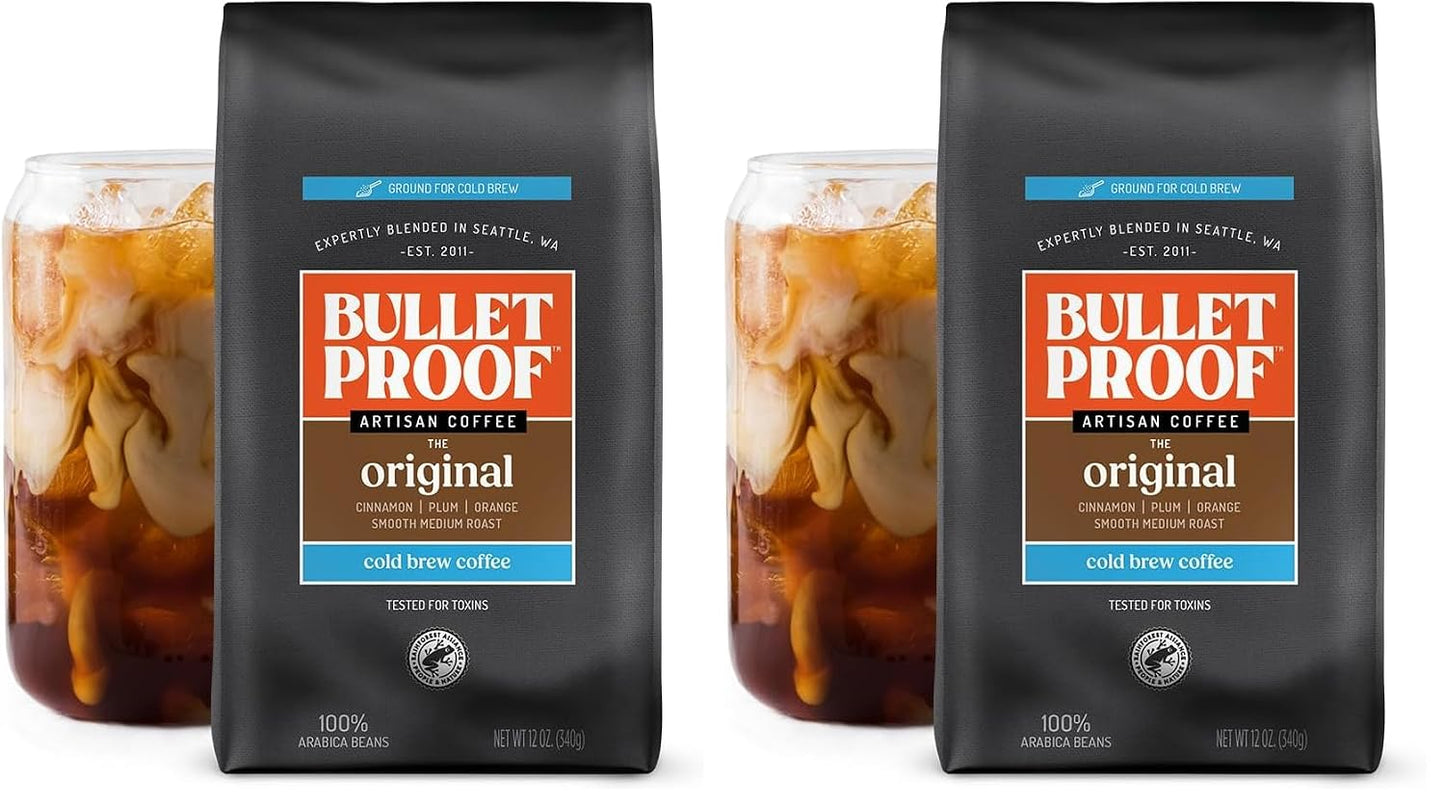 Bulletproof Original Medium Roast Ground Coffee, 12 oz