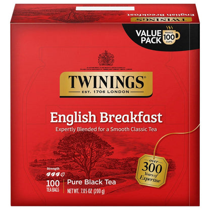 Twinings Mango & Pineapple Herbal Tea Individually Wrapped Bags, 20 Count (Pack of 6), Naturally Caffeine-Free, Enjoy Hot or Iced, 120 Teabags