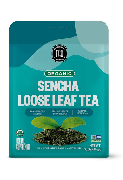 FGO Organic Milk Thistle Tea, 100 Count, Eco-Conscious Herbal Tea Bags, Resealable Bag, Caffeine Free, Packaging May Vary (Pack of 1)