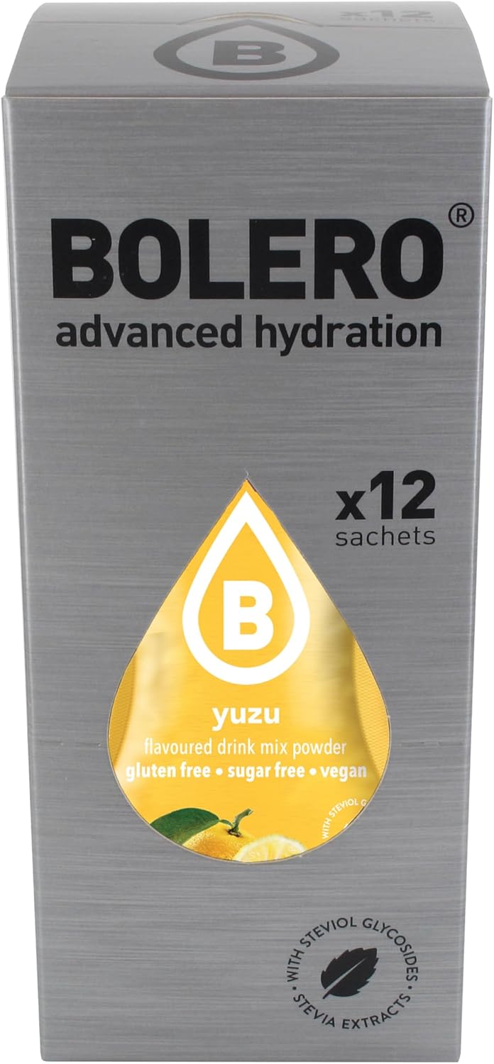 Bolero Advanced Hydration Sugar Free Instant Drink (YUZU) 9g x 1 sachets