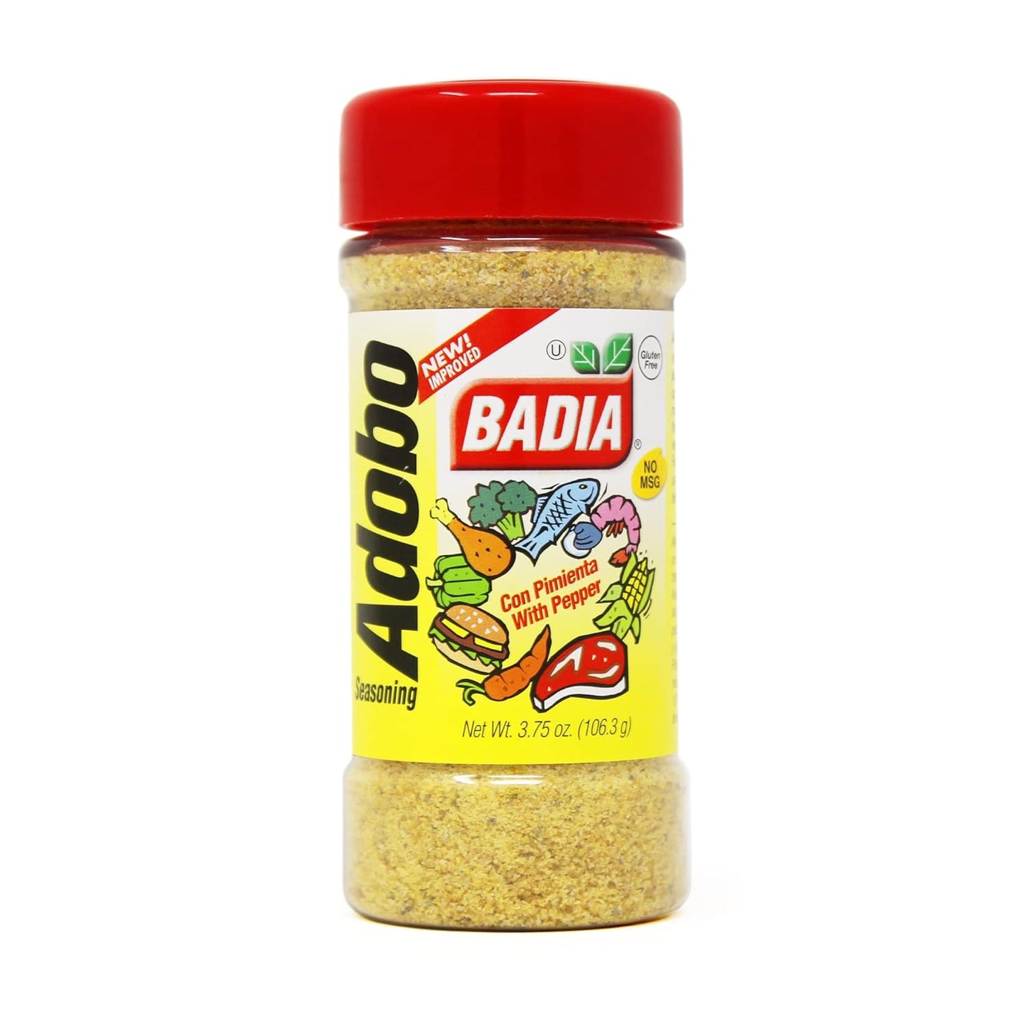 Badia Adobo With Pepper, 3.75 Ounce