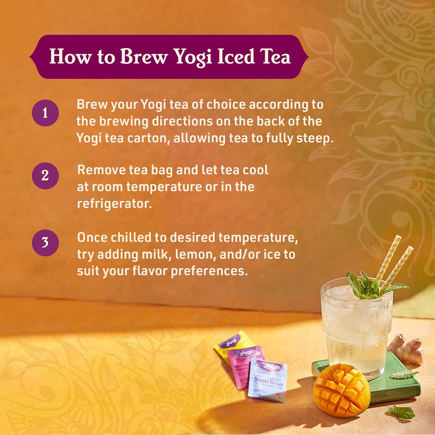 Yogi Tea - Egyptian Licorice Mint Tea (6 Pack) - Warming and Naturally Spicy Sweet - Caffeine Free - 96 Organic Herbal Tea Bags