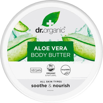 Dr.organic Body Butter Aloe Vera, 200 ml