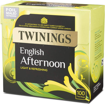 Twinings English Breakfast Decaf Tea | Golden, Well Rounded & Full Bodied Decaffeinated Black Tea | 40 Biodegradable Tea Bags