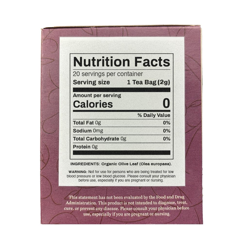 Organic Positively Botanicals Company, Anise Seed Herbal Tea Bags, 20 Count