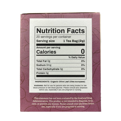 Organic Positively Botanicals Company, Anise Seed Herbal Tea Bags, 20 Count