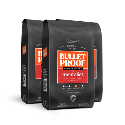 Bulletproof Original Medium Roast Ground Coffee, 12 oz