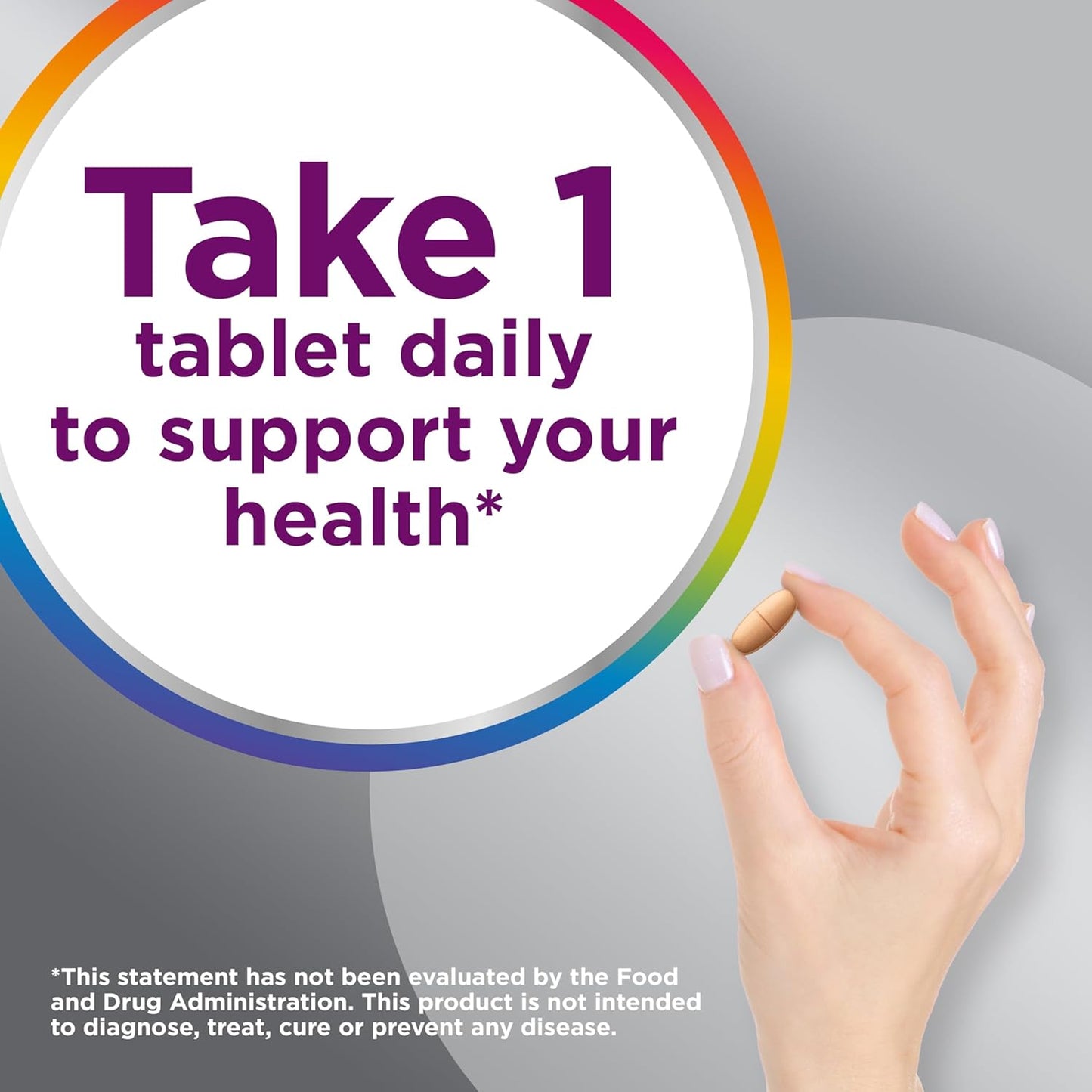 Centrum Silver Women's Multivitamin for Women 50 Plus, Multivitamin/Multimineral Supplement with Vitamin D3, B Vitamins, Non-GMO Ingredients, Supports Memory and Cognition in Older Adults - 100 Ct