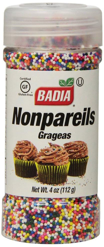 Badia Nonpareils, 4-Ounce