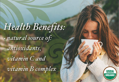 Buddha Teas - Chaga Tea - Organic Herbal Tea - For Cognitive Balance & Overall Health - With Chaga Mushroom, Antioxidants & B Vitamins - Caffeine Free - OU Kosher - 18 Tea Bags (Pack of 1)