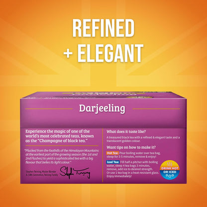 Twinings Wild Berries Herbal Tea Individually Wrapped Bags, 20 Count (Pack of 1), Full-Flavoured, Naturally Caffeine-Free, Enjoy Hot or Iced, 20 Teabags