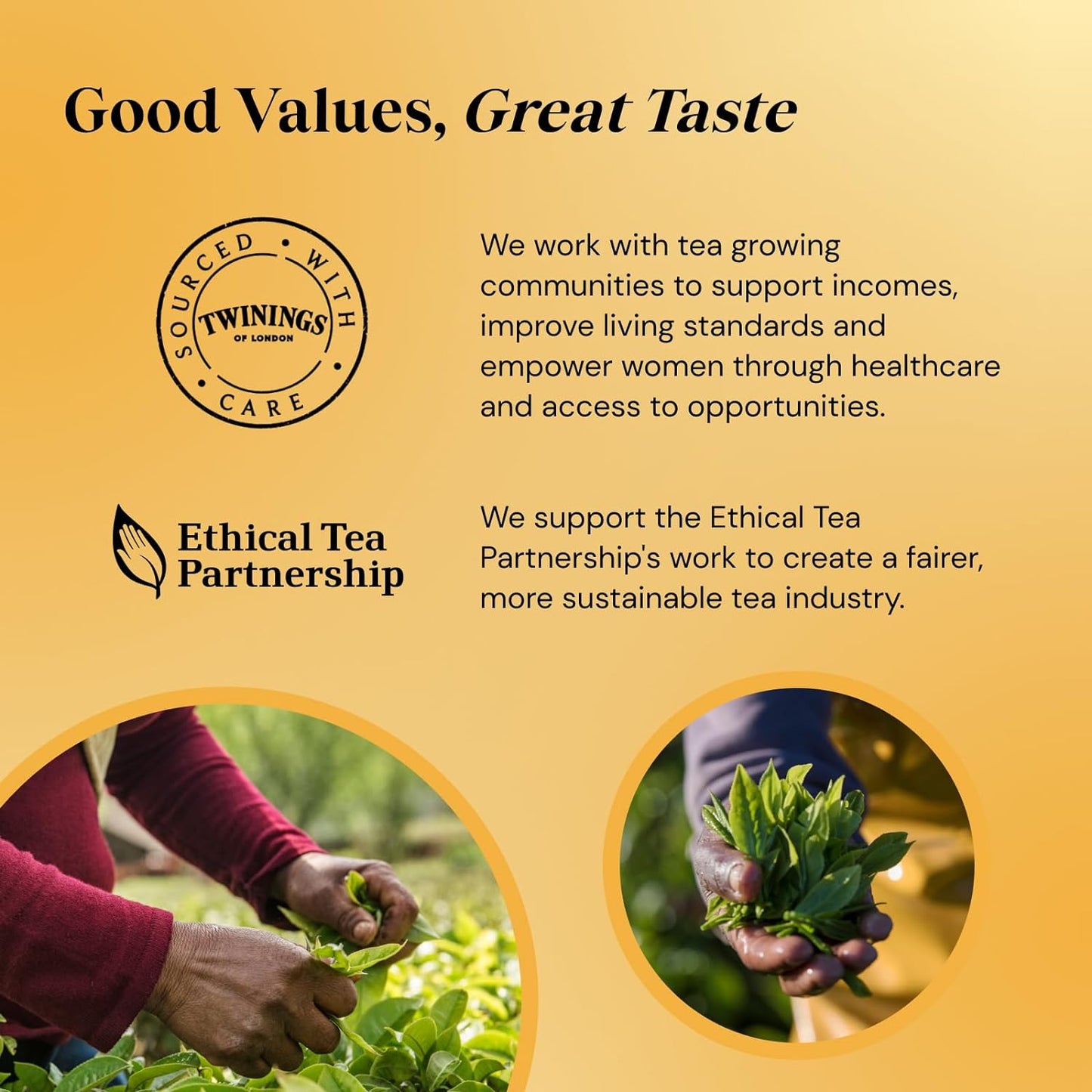 Twinings English Breakfast Decaf Tea | Golden, Well Rounded & Full Bodied Decaffeinated Black Tea | 40 Biodegradable Tea Bags