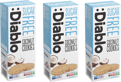 Diablo No Added Sugar Digestive Cookies – Low Sugar Snacks, Cookies Biscuits for All, Sweetened with Maltitol, Ideal for Gifting, Festive Hampers, Holiday Events & Special Occasions – 150g Pack of 1