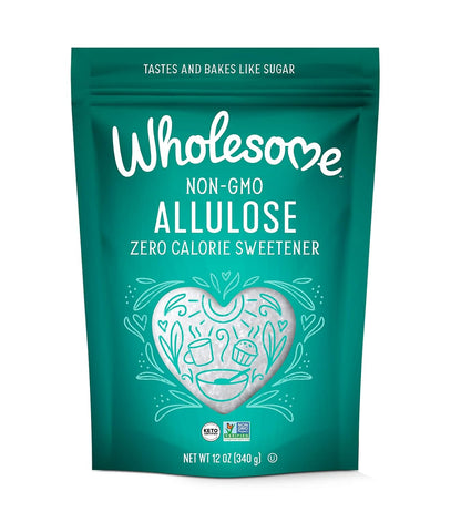 Wholesome Sweeteners 11.5-Ounce Allulose, Zero Calorie Sweetener, Keto Friendly, Non GMO, Non-Erythritol, Gluten Free & Vegan Liquid Sweetener, 1 Pack