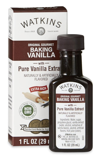 Watkins Organic Pure Vanilla Alcohol Free Flavoring, 2 Fl. Oz (Pack of 1)