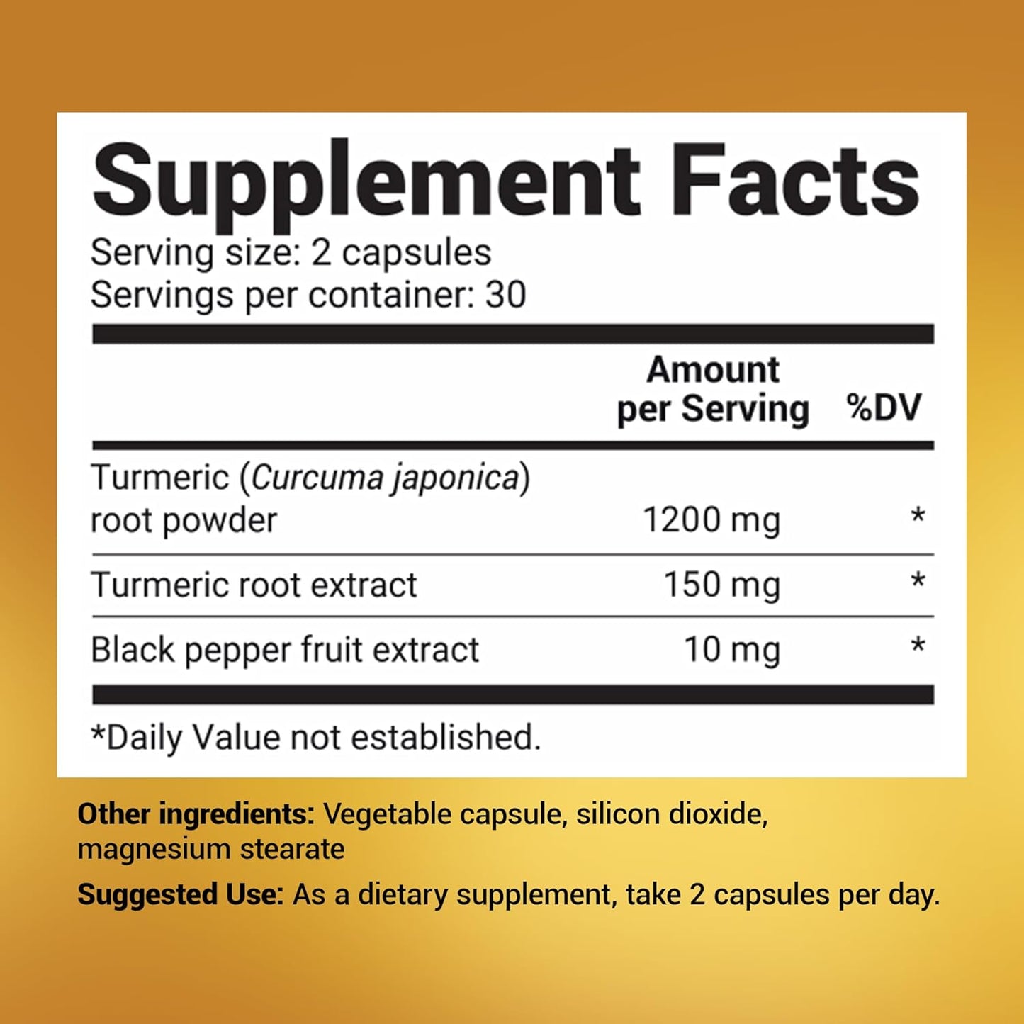 Dr. Berg (Only 2 Per Day) Turmeric Supplement with Black Pepper (BioPerine) - 1350 mg Turmeric Curcumin Supplement with 95% Curcuminoids – Turmeric Curcumin with Black Pepper – 60 Turmeric Capsules