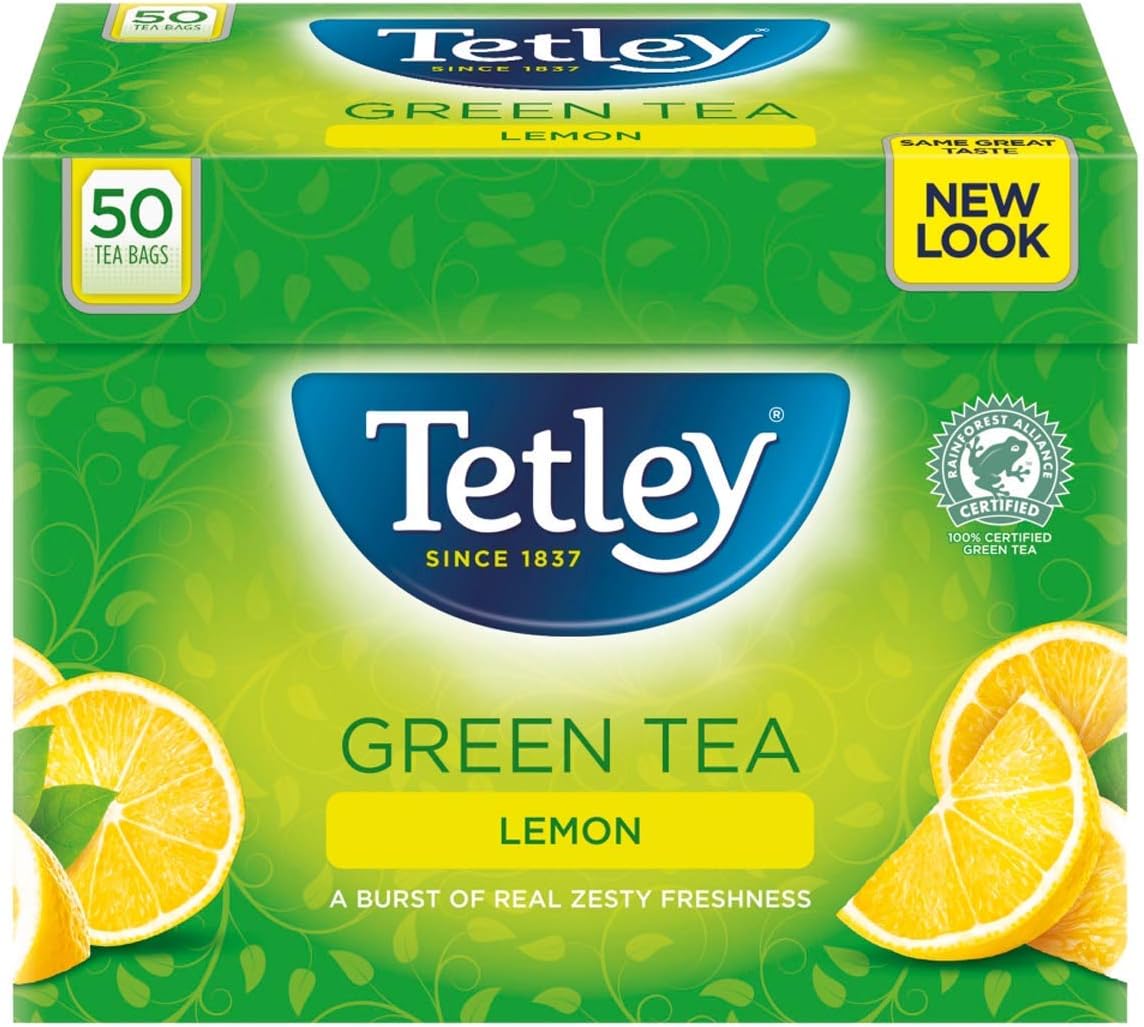 Tetley Super Green Matcha 20 Tea Bags Per Box (4 Boxes)