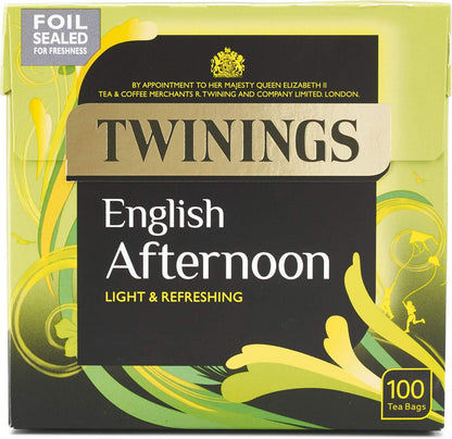 Twinings English Breakfast Decaf Tea | Golden, Well Rounded & Full Bodied Decaffeinated Black Tea | 40 Biodegradable Tea Bags