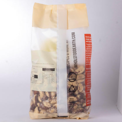 Wholefood Earth Organic Brazil Nuts 1kg - Premium Whole | Rich in Selenium | High Protein | No Salt | Vegan | Stock & Bite