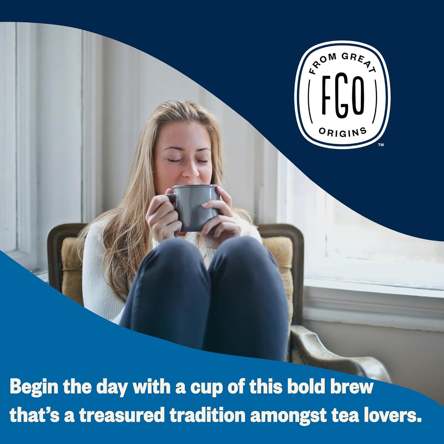 FGO Organic White Tea, Eco-Conscious Tea Bags, Packaging May Vary, 100 Count (Pack of 1)